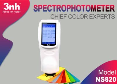 China NS820 Portable Spectrophotometer Colorimeter Dental hair skin tattoo color matching machine for sale