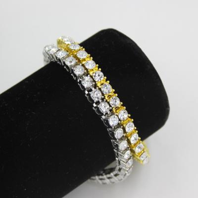 China Hot Sale Tennis Jewelry Wedding Jewelry Crystal Rhinestone Classic Tennis Bracelets For Women Ladies Girls Gifts for sale