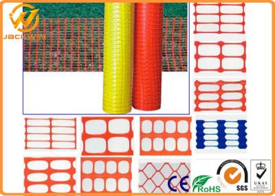 China Temporary Lightweight Plastic Orange Safety Fence / Safety Net High Visibility for sale