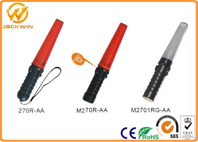 中国 多機能の警察赤い LED は電池式の交通安全の細い棒（L） 26.5 を* （DIA） 3.5 cm つけます 販売のため