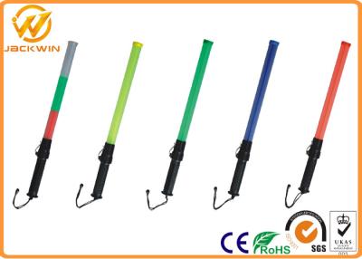 China Portable LED Traffic Baton , ABS Handle Rechargeable Flashlight Traffic Wands for sale