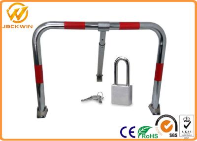 China Car Safety Manual Parking Space Lock with IP68 Spraying Plastic Coating 600 * 500 * 360 mm for sale