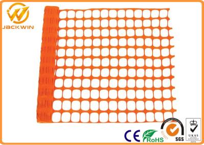 China Eco Friendly Plastic Barrier Fencing , Construction Safety Plastic Mesh Netting for sale