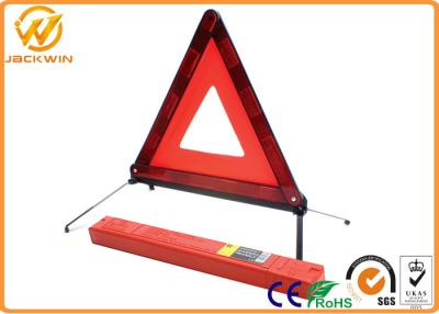 China Portable ABS PMMA Safety Warning Highway Code Warning Triangle Reflective for sale