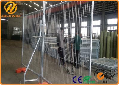 China Hot Dipped Galvanized Powder Coated Road Safety Fence , Temporary Barrier Fence for sale