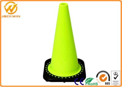China High Reflective Tape 28 Inch Traffic Cones for Road Construction / Parking Lot / Bridge for sale