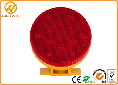 China Portable Battery Powered 12 LED Strobe Warning Lights with Magnetic / Screw Mounted for sale