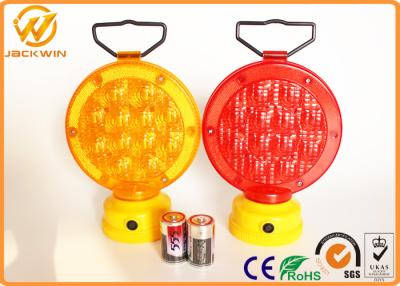 China Single Lens 12 LED Traffic Warning Lights for Traffic Control & Work Zone for sale
