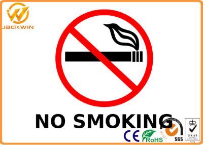 China NO SMOKING Safety Signs Made of Plastic / Aluminium Board with Luminous Film for sale