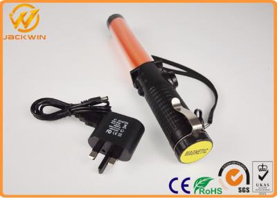 China A293 Rechargeable Police Safety Flashlight Wand For Railway / Civil Aviation , Waterproof for sale