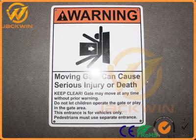 China Commercial Grade Highway Traffic Signs Aluminum Danger Warning Signs For Safety for sale