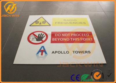 China Traffic Reflective Aluminum Dangerous Warning Sign Highway Traffic Signs for sale