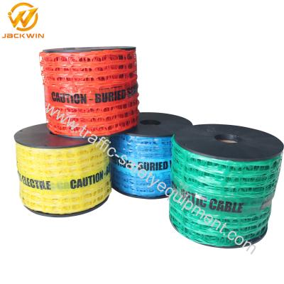 China UK Standard 20cm*100M Utility Service Lines Protection Detectamesh Underground Warning Mesh Red/Green/Yellow/Blue for sale