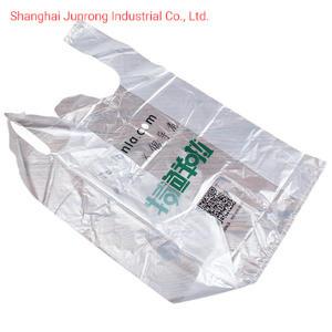 China Household Compostable Printed Vest Carrier Bags Easy Open for sale