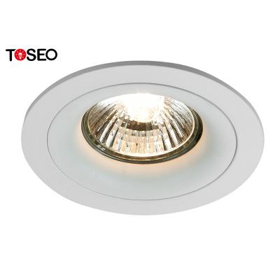 China 92mm Pure Aluminium 6w LED Recessed Downlight Fixture For Sloped Ceiling for sale