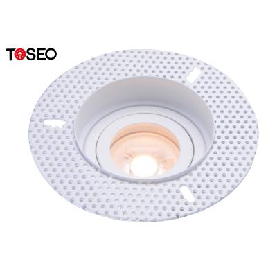China IP20 80mm Cutting Living Room Recessed Spotlights , Trimless Adjustable Downlights for sale