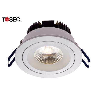 China 10W LED Ceiling Spotlights 80mm Cut Out Round LED Downlight for sale