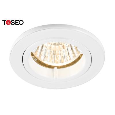 China Golden Fixed Recessed Downlight Fixtures 70mm Cut Out LED Ceiling Light for sale