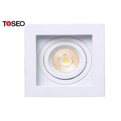 China Living Room Square Recessed LED Downlights 100mm RoHS Certified for sale
