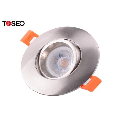 China 100mm Round Recessed Downlights Fixture IP20 For Shops / Hotel for sale
