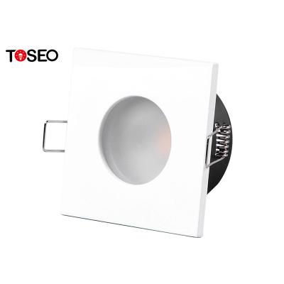 China Square Waterproof Gu10 Recessed Ceiling Downlight 83x83mm Size for sale