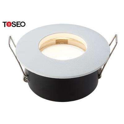 China IP Rated Bathroom Waterproof Downlight Ip65 White / Black / Chrome for sale