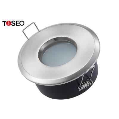 China Recessed Waterproof Bathroom Spotlights , GU5.3 White Bathroom Ceiling Light for sale
