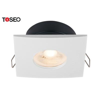 China Square Recessed Waterproof Bathroom LED Downlights Pure Aluminium for sale