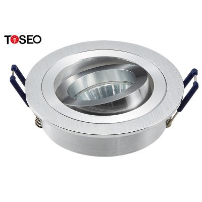 China Customized Aluminium Ceiling Downlight Indoor Adjustable Round LED Spotlight for sale