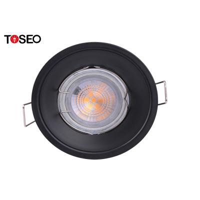 China 82mm Recessed 5w 6w 7w LED Down Lighting Fixtures White / Black for sale