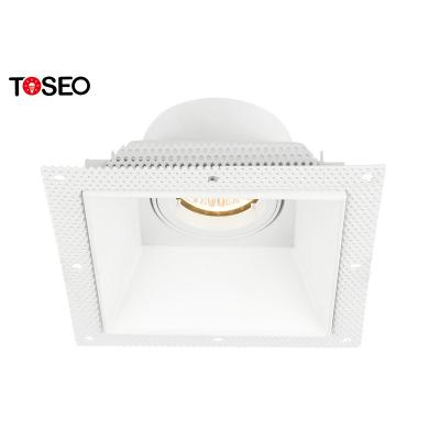 China Square Trimless Downlight 150mm Anti Glare Recessed Downlight for sale