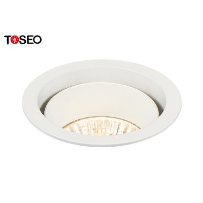 China Round 76mm Recessed Mounted LED Downlight Fixture Pure Aluminium for sale