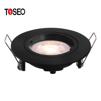 China 70mm Fixed Round Recessed LED Downlight Fixtures Gu5.3 RoHS Certified for sale