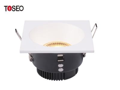 China Square 85mm Dimmable LED Downlights 3000k 38° Beam Angle for sale