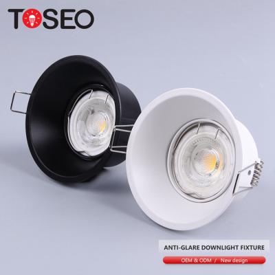 China Corridor 6w Deep Cup Fixed LED Downlights Aluminium Front Replace Bulb for sale