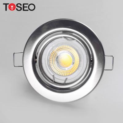 China Bedroom Round Recessed LED Downlights Gu10 95mm Dia for sale
