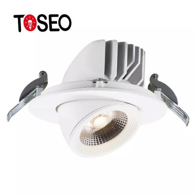 China Wifi Dimmable Led Downlight Adjustable Anti Glare Led Down Lights for sale