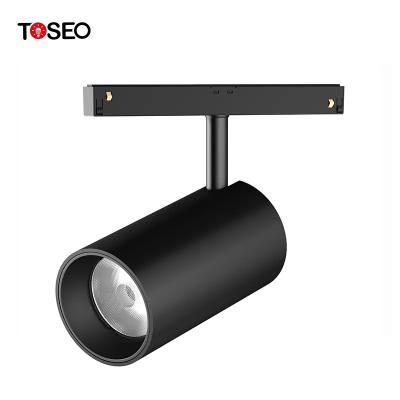 China 15W LED Ceiling Track Lights Recessed Cob LED Magnetic Track Light System for sale
