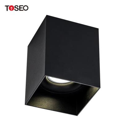 China Gu10 Surface Mounted Led Spotlight Square Surface Downlight for sale