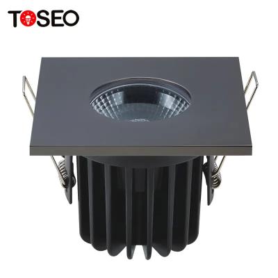 China Modern Square Recessed Dimmable Downlights 11W Fire Rated Ip65 6000k for sale