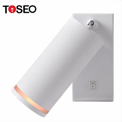 China 11 W GU10 Surface Mounted Downlight White Black Acrylic Cylinder Led Down Light for sale