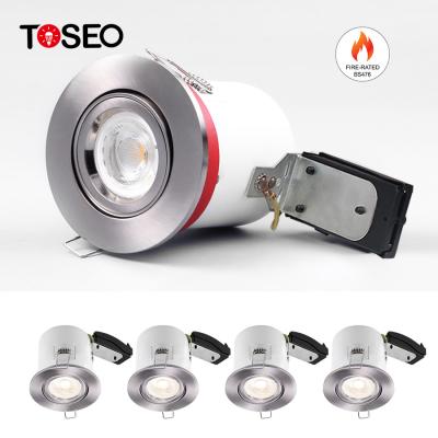 China Recessed Fire Rated Downlights GU10 Downlight Fitting BBC Standard for sale