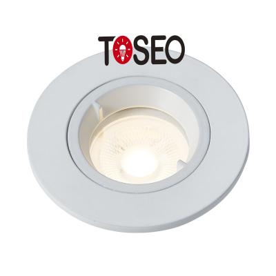 China 70mm Fixed Round Recessed LED Downlight Fixtures RoHS Certified for sale