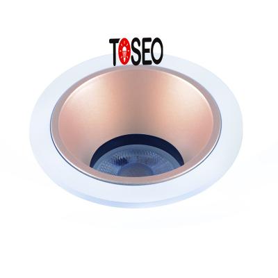China Deep Cup Anti Glare Downlights 70mm Cut Out LED Downlight For Living Room for sale