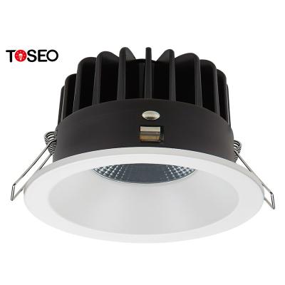 China Round Deep Cup Dimmable LED Downlights 10W 75mm Cutting Anti Glare for sale