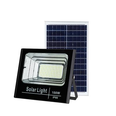 China Reflectores led 100w ip66 aluminium outdoor solar powered led flood light price for sale