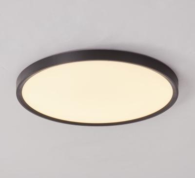 China Anti Glare Ceiling LED Panel Light 3 colors changing Ceiling mounted 400mm 32W 3200LM IP42 80Ra built in driver en venta