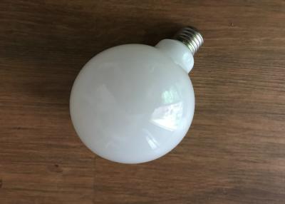 China O vidro de opala conduziu a cor clara pura de Edison G80 8w dos bulbos da casa para restaurantes à venda