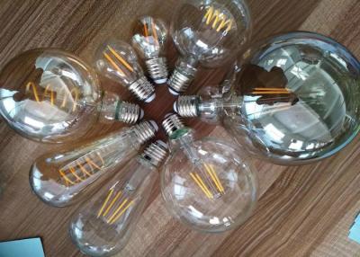 Chine St64 a mené le verre ambre des ampoules 6w de filament 360 degrés avec l'UL de la base E26 énumérée à vendre