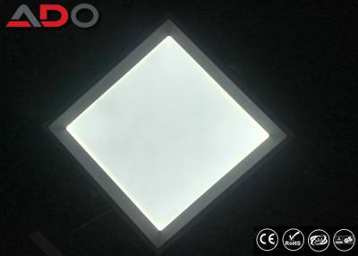 China 5W 9W 12W LED Panel Light Dimmable AC85 - 265V 6000K Square 80-90LM/W for sale